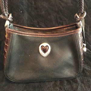 Brighton Leather & Croc Purse